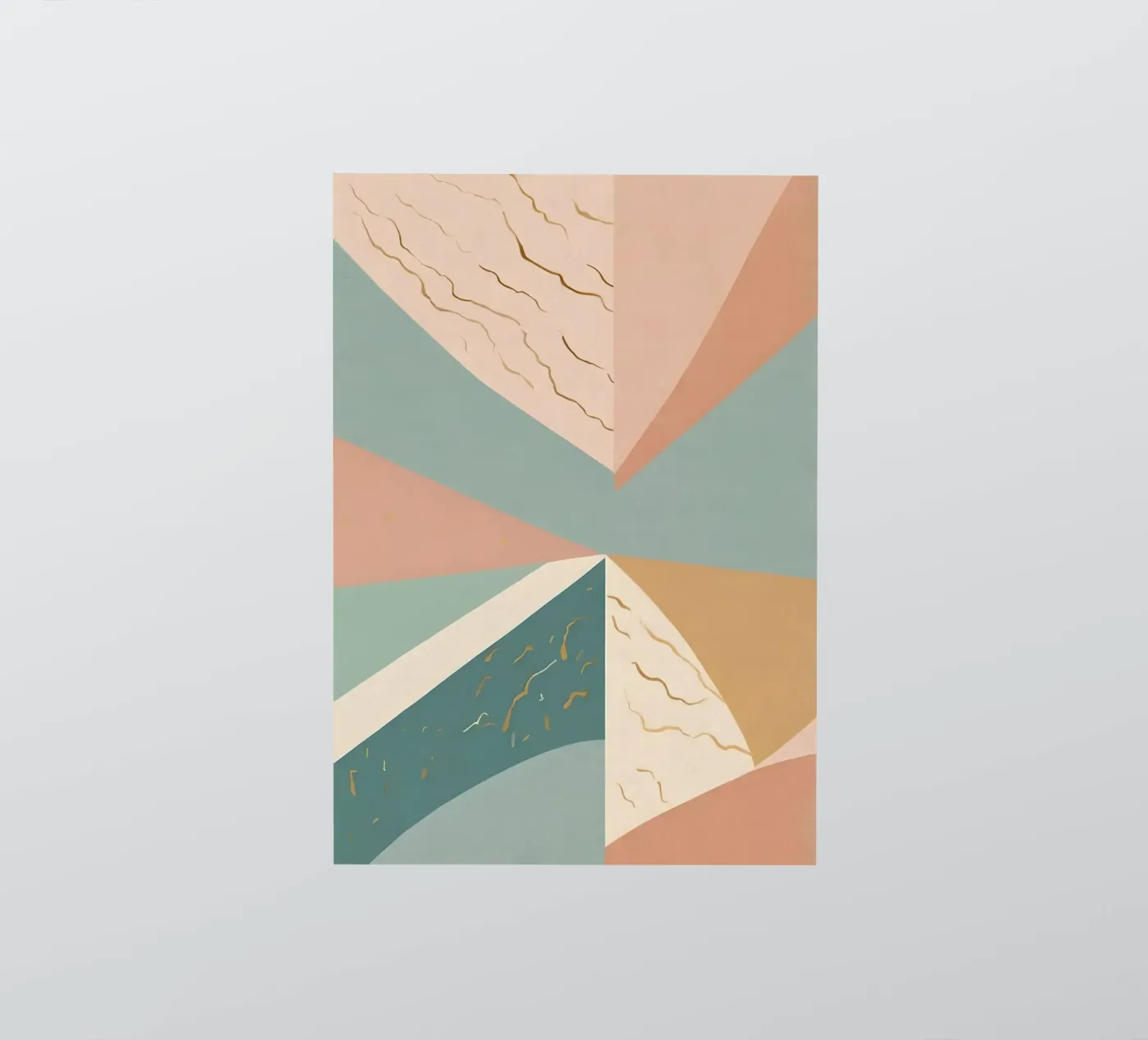 Abstract Pattern Sticker von Charnwood Prints