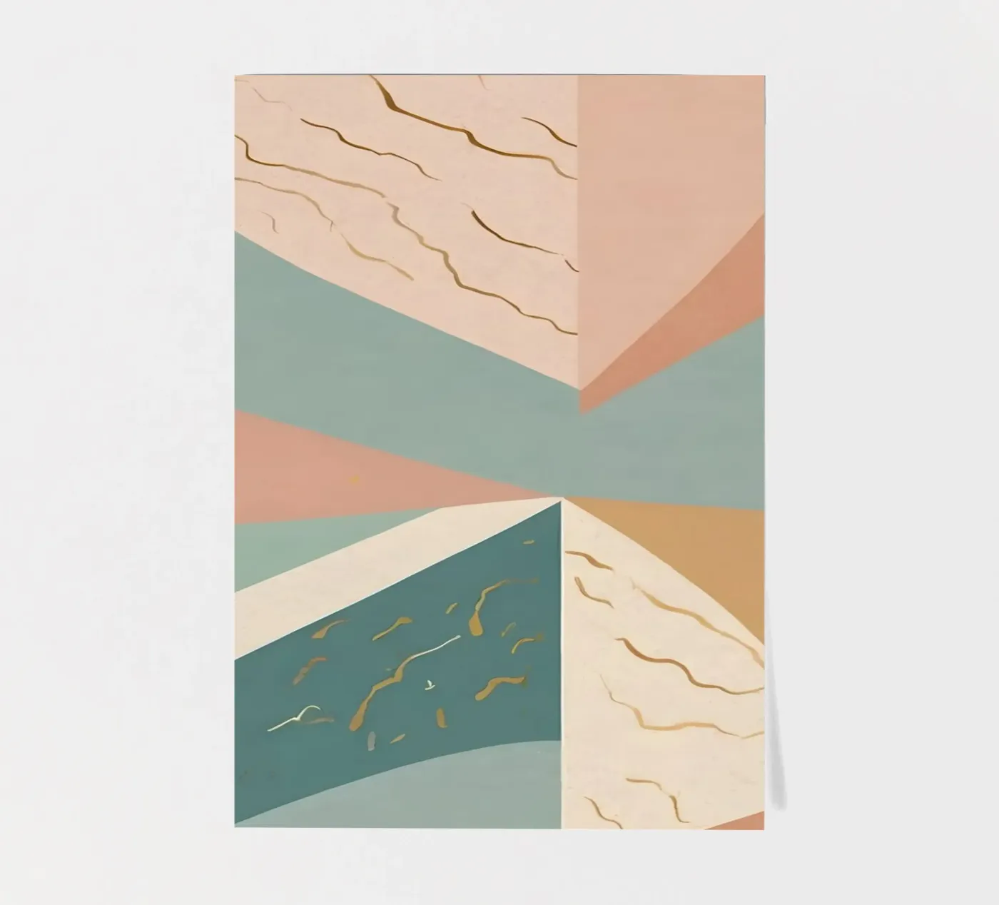 Abstract Pattern Stickerbogen von Charnwood Prints