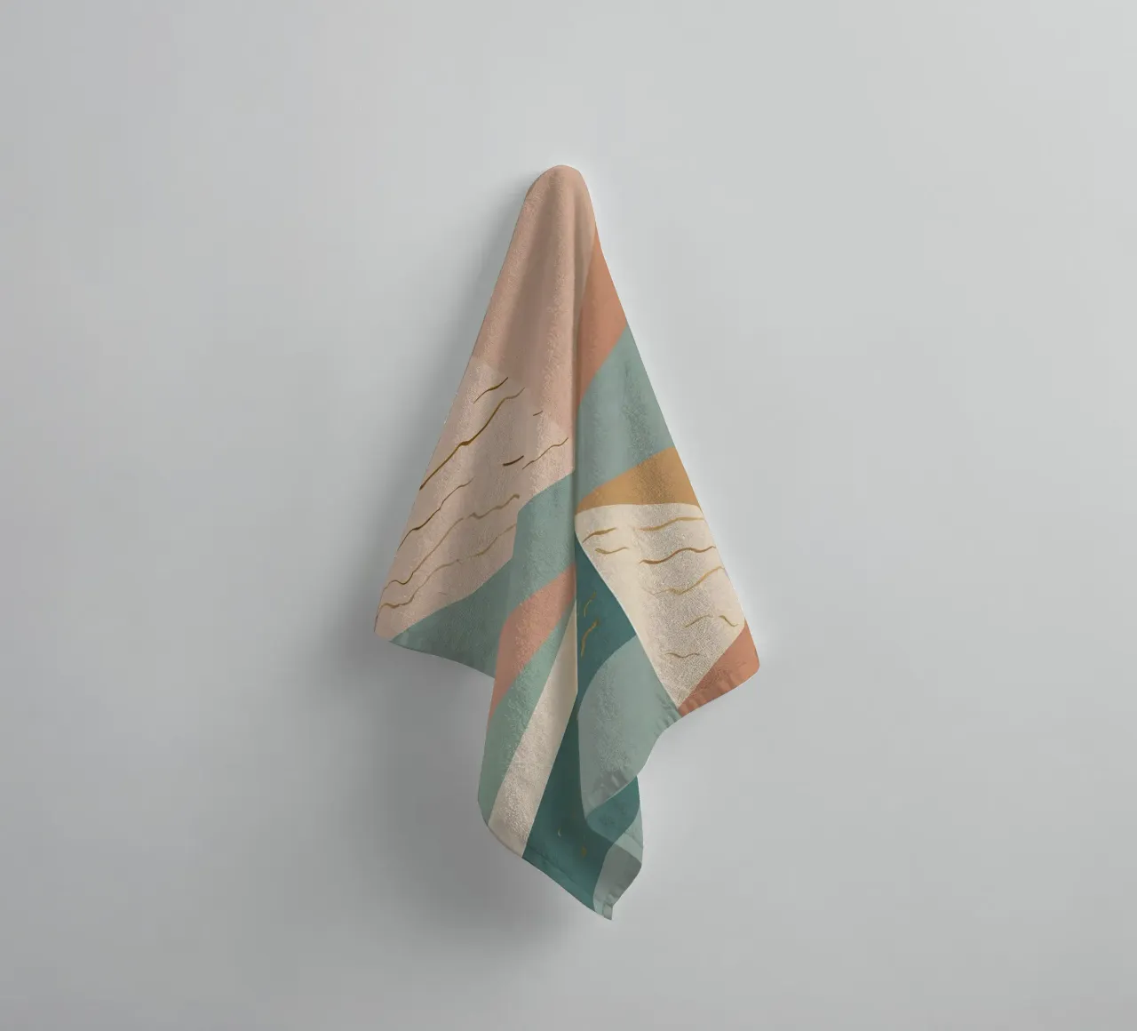 Abstract Pattern towel by Charnwood Prints