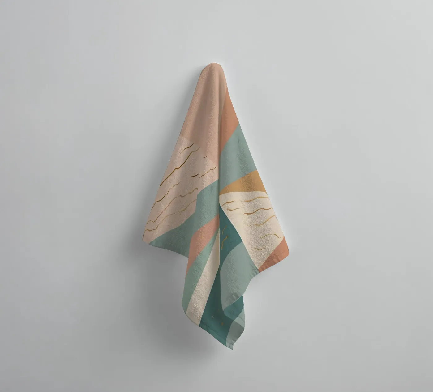 Abstract Pattern badhanddoek van Charnwood Prints