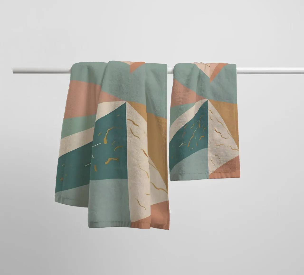 Abstract Pattern towel by Charnwood Prints