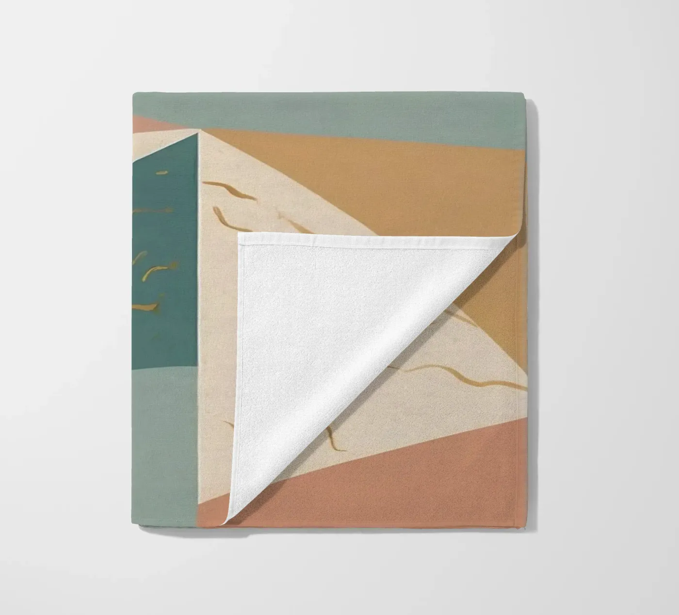 Abstraktes Muster Strandtuch von Charnwood Prints