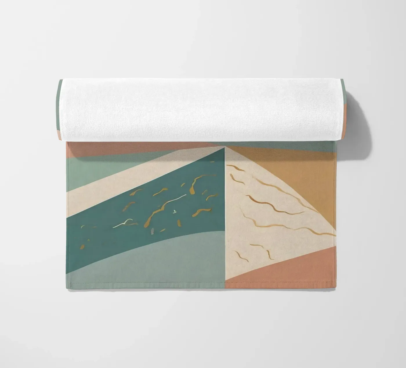 Abstract Pattern Strandtuch von Charnwood Prints