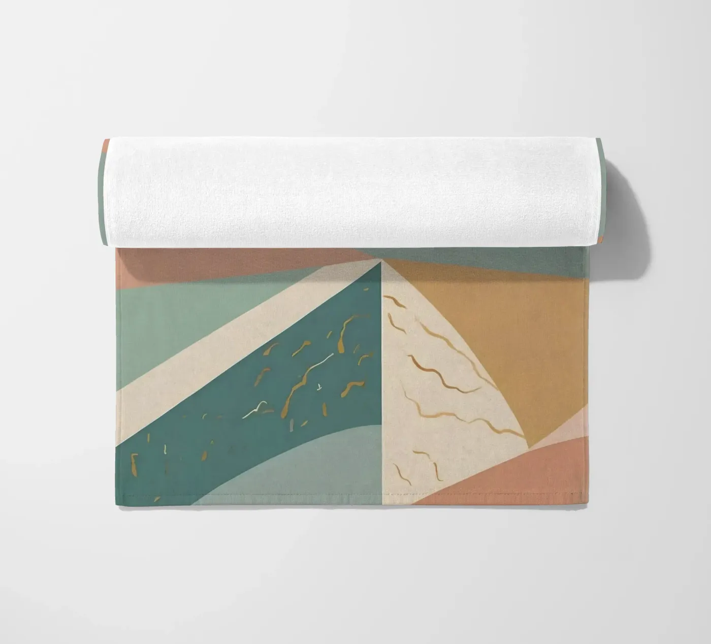 Abstraktes Muster Strandtuch von Charnwood Prints