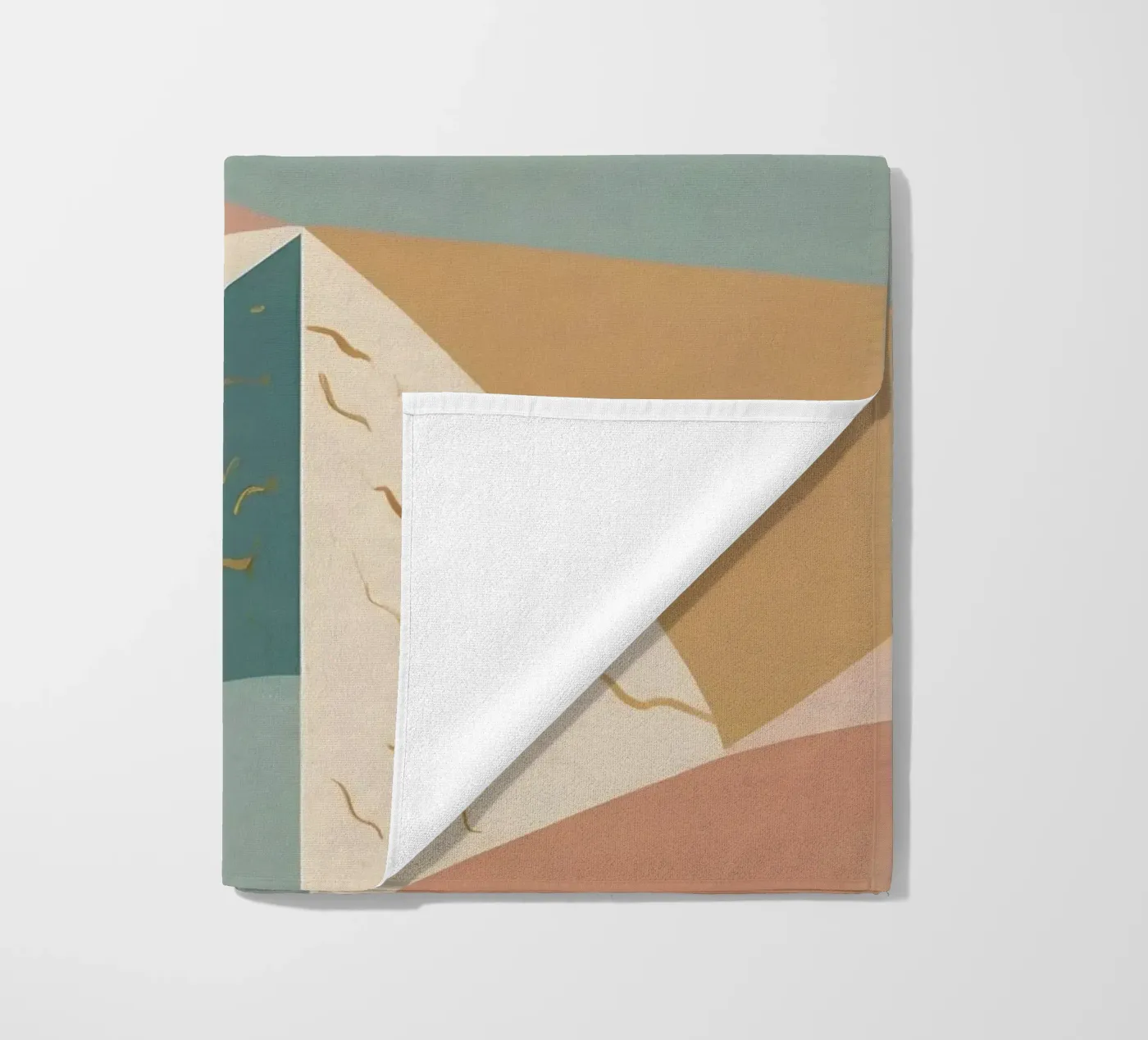 Abstract Pattern Strandtuch von Charnwood Prints