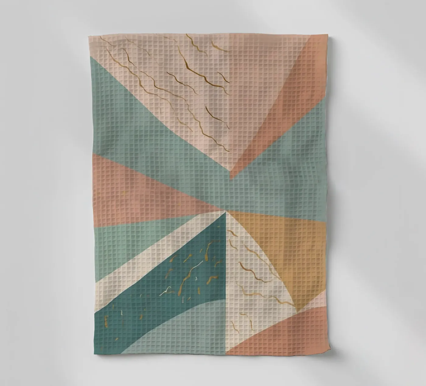 Abstraktes Muster Geschirrtuch von Charnwood Prints