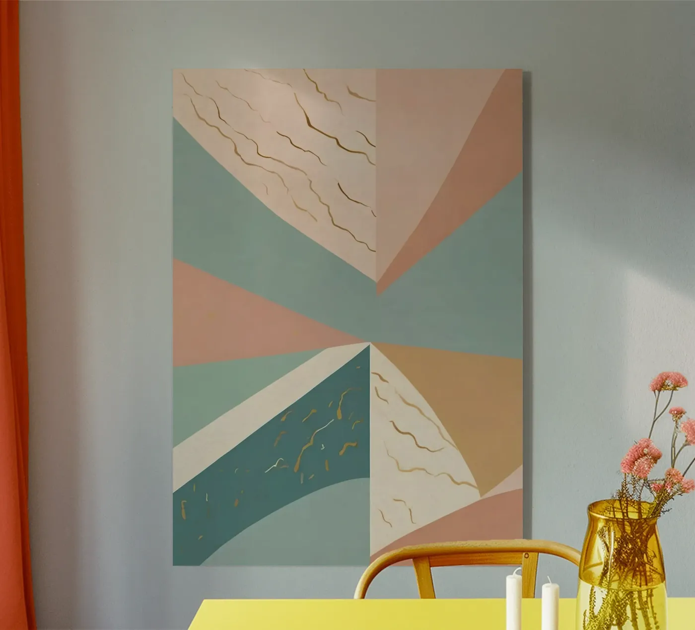 Abstract Pattern acryl van Charnwood Prints