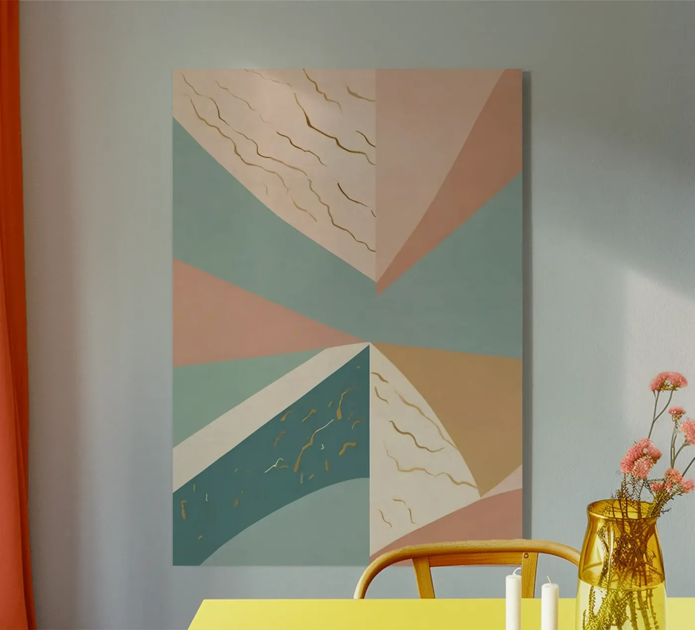 Abstract Pattern acryl van Charnwood Prints