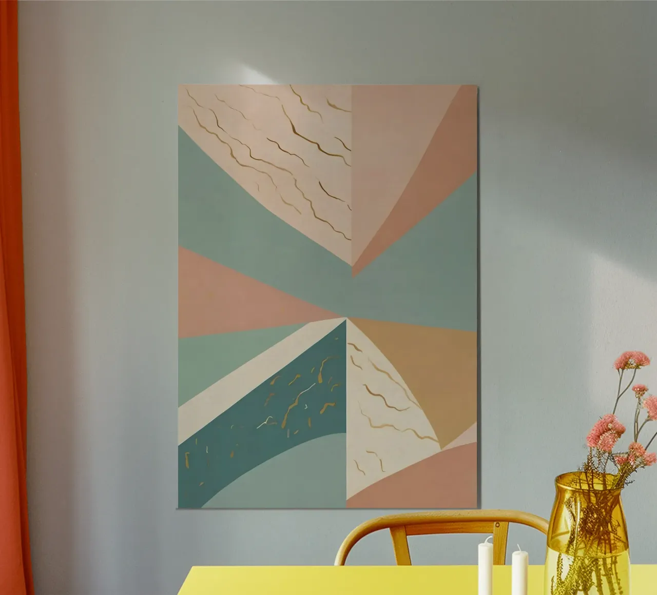 Abstract Pattern alu-dibond by Charnwood Prints