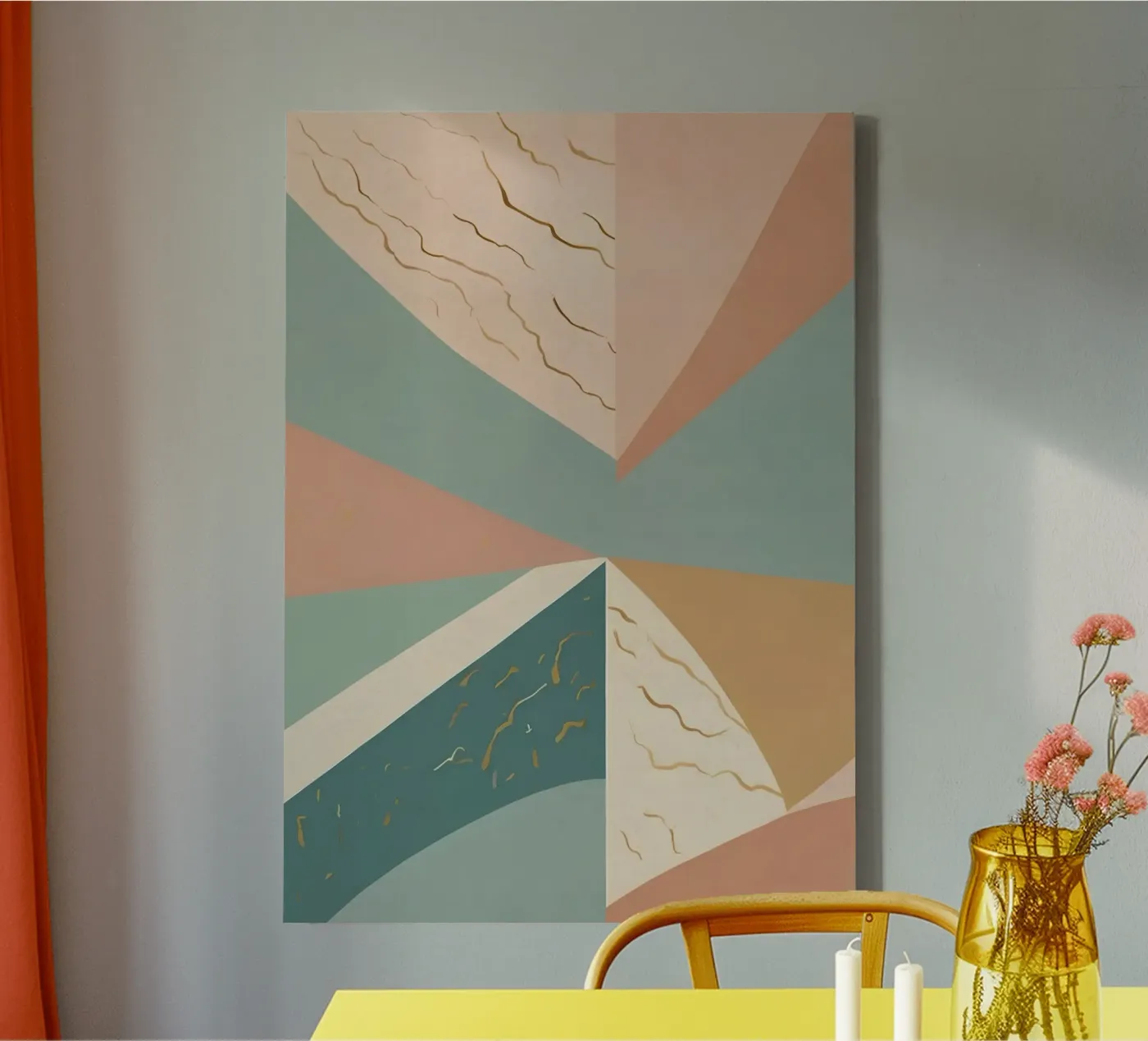 Abstract Pattern canvas by Charnwood Prints