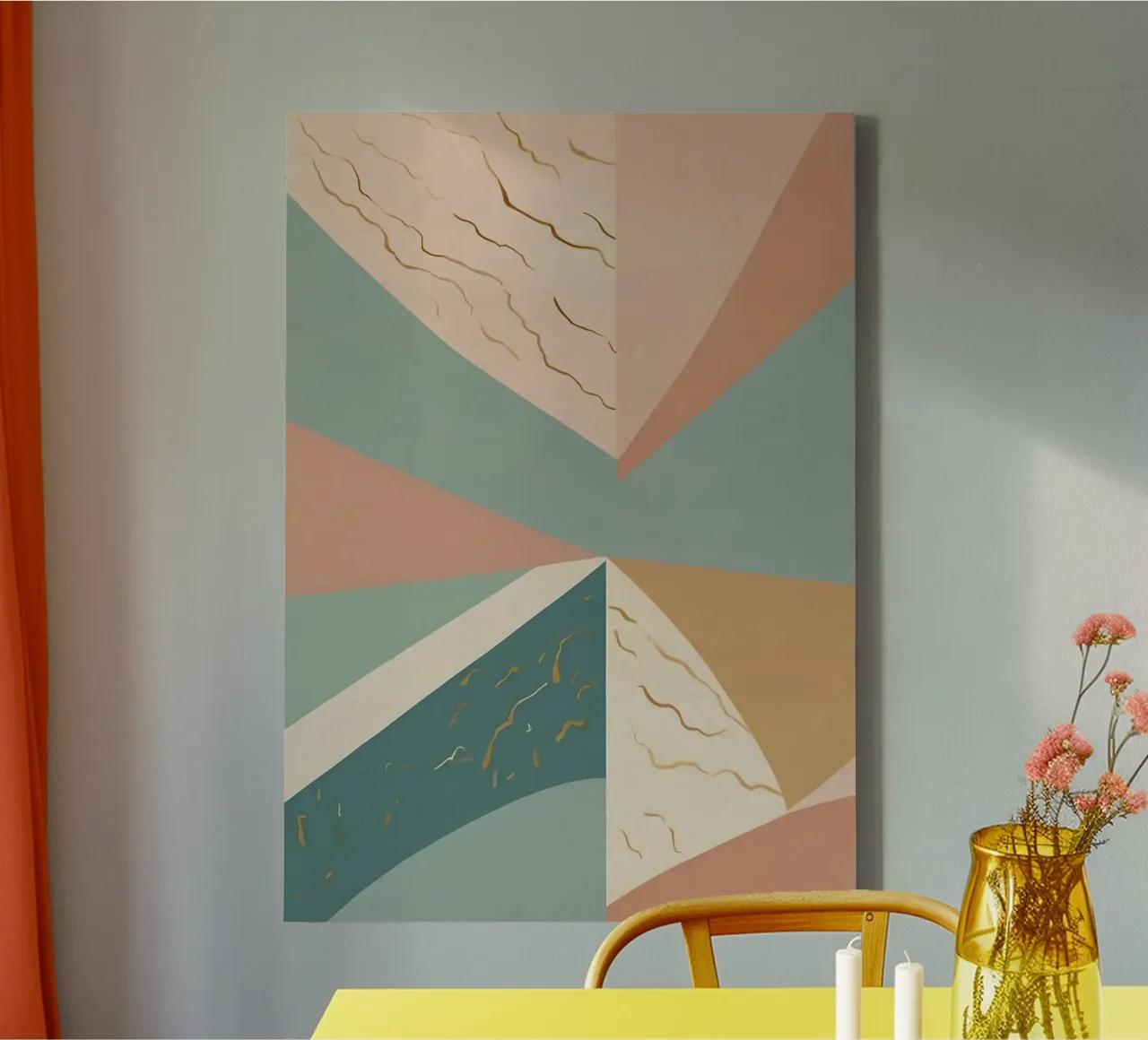 Abstract Pattern canvas by Charnwood Prints