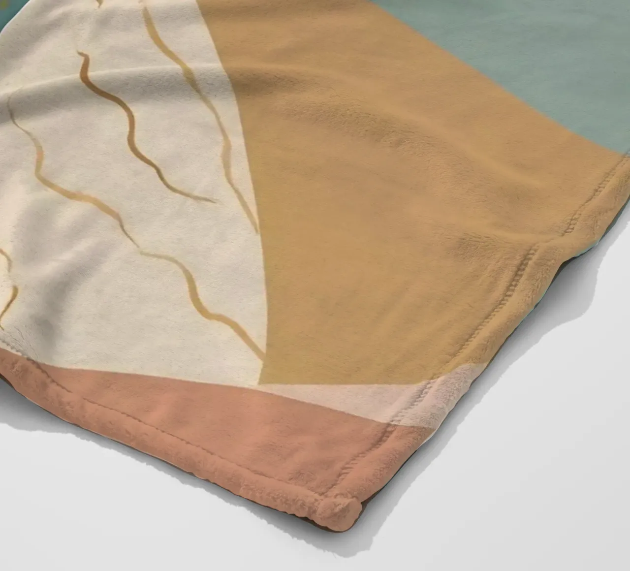 Abstract Pattern fleece blanket by Charnwood Prints