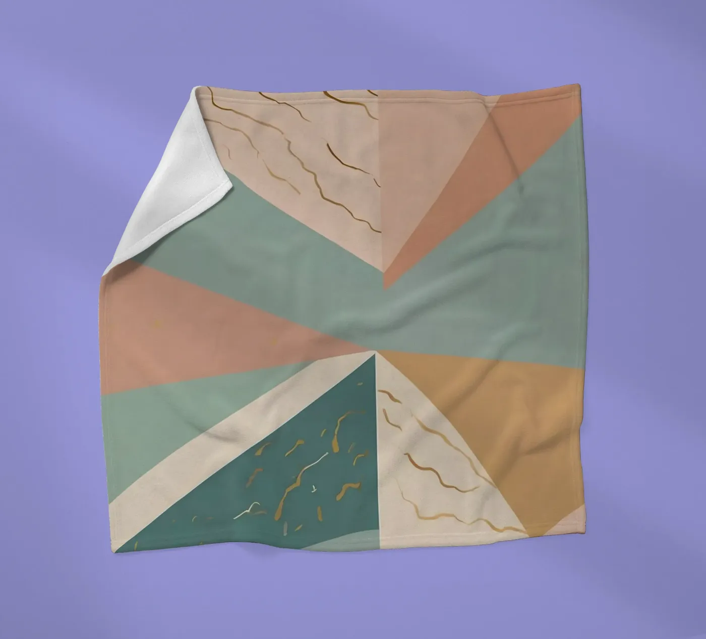Abstract Pattern Fleecedecke von Charnwood Prints