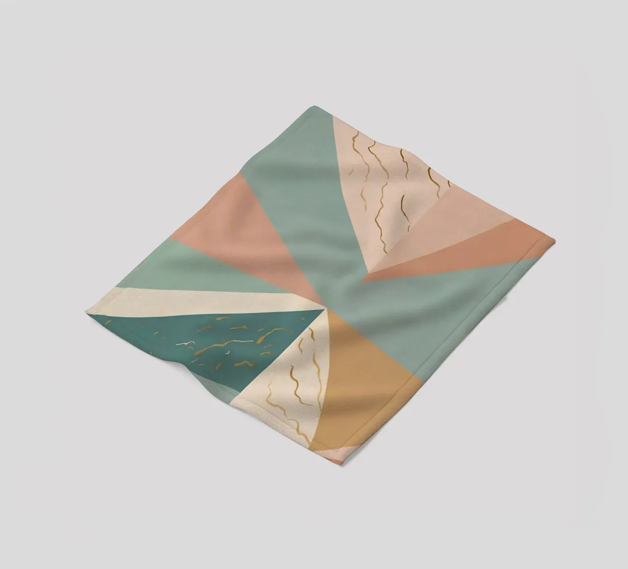 Abstract Pattern fleece blanket by Charnwood Prints