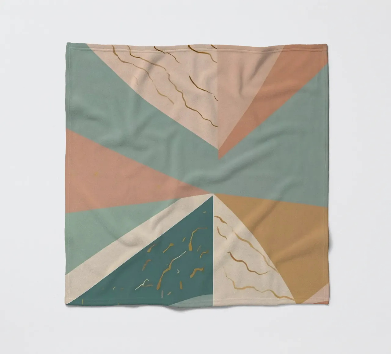 Abstract Pattern fleece blanket by Charnwood Prints