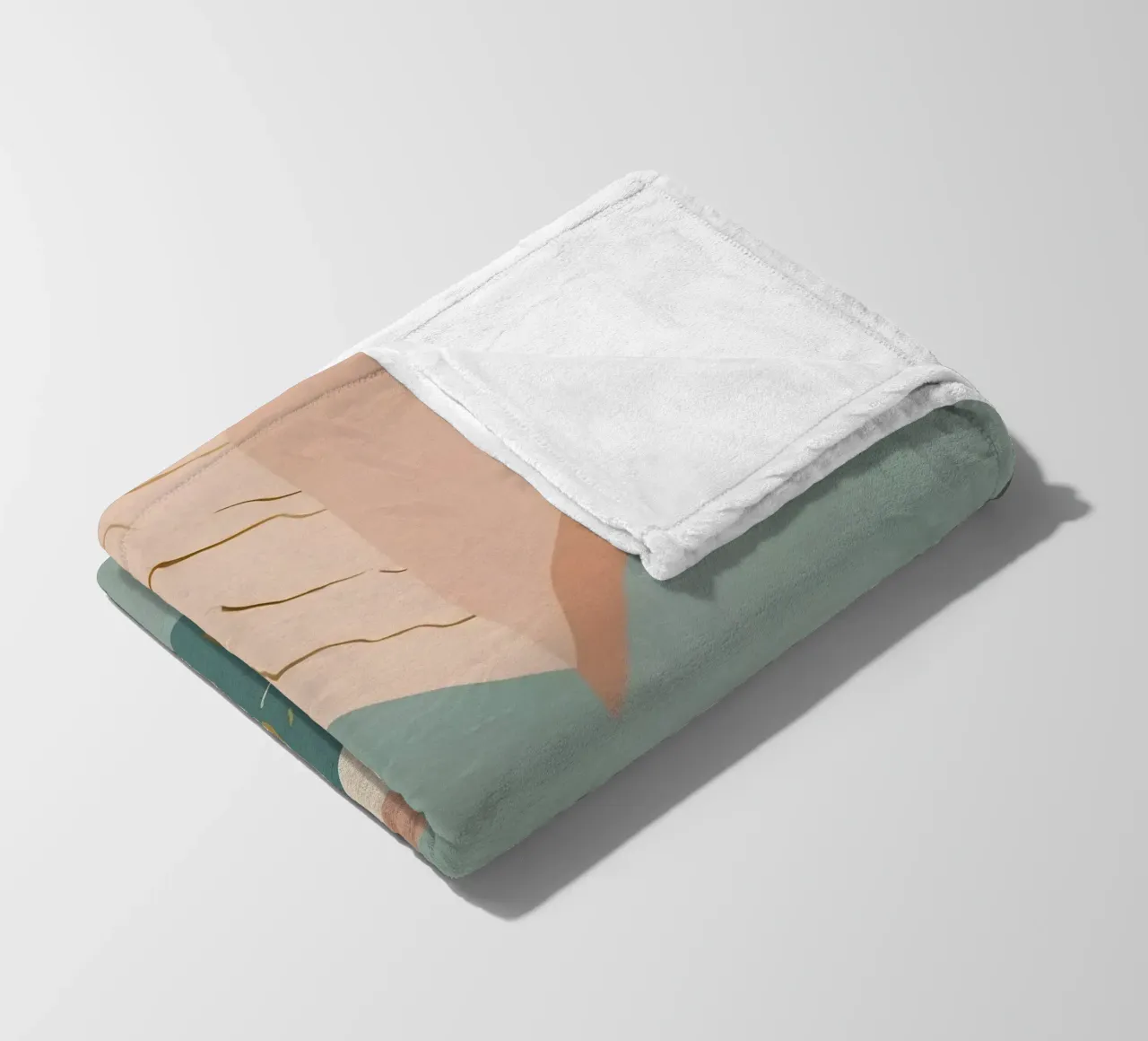 Abstract Pattern fleece blanket by Charnwood Prints