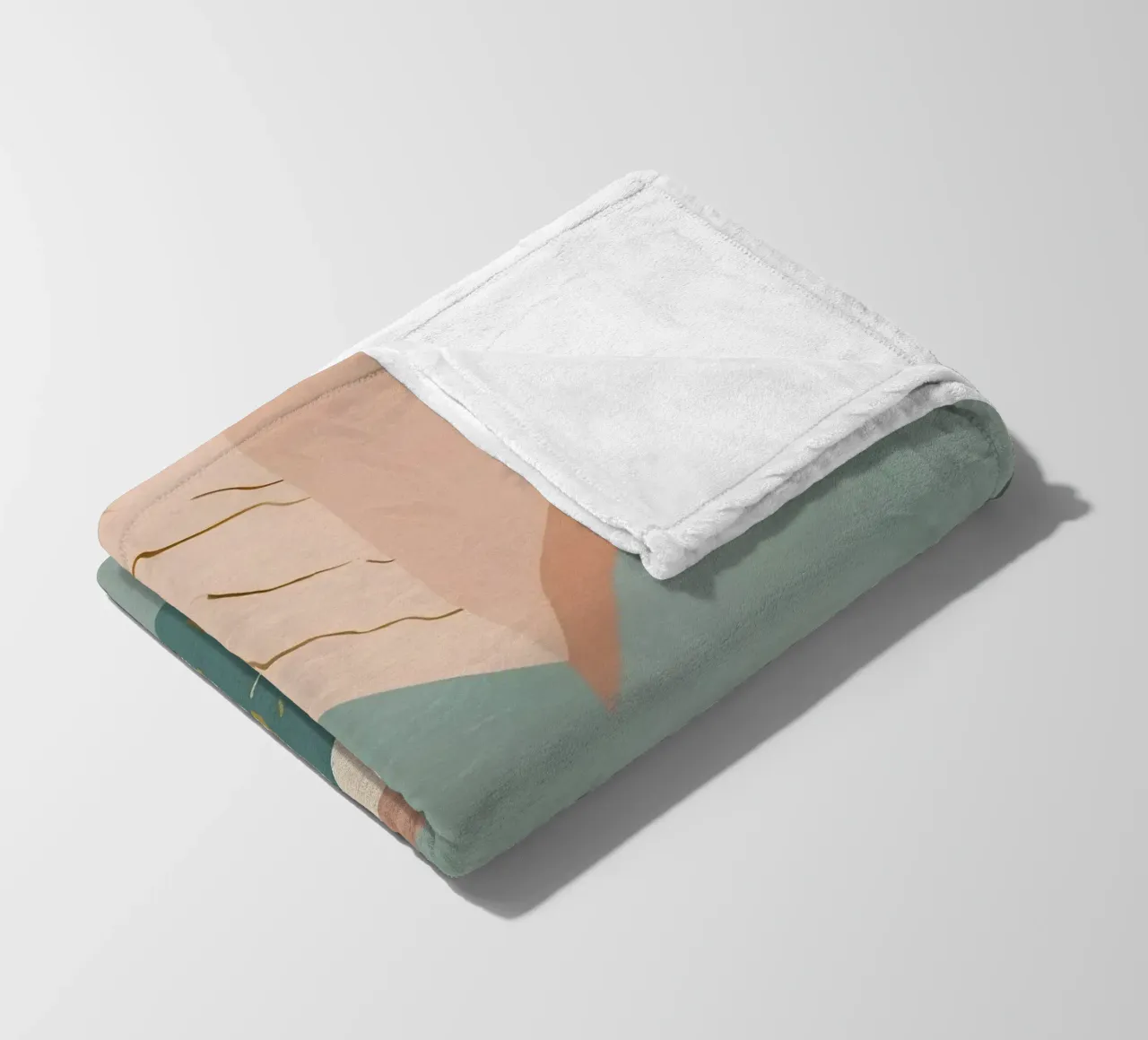 Abstract Pattern fleece blanket by Charnwood Prints