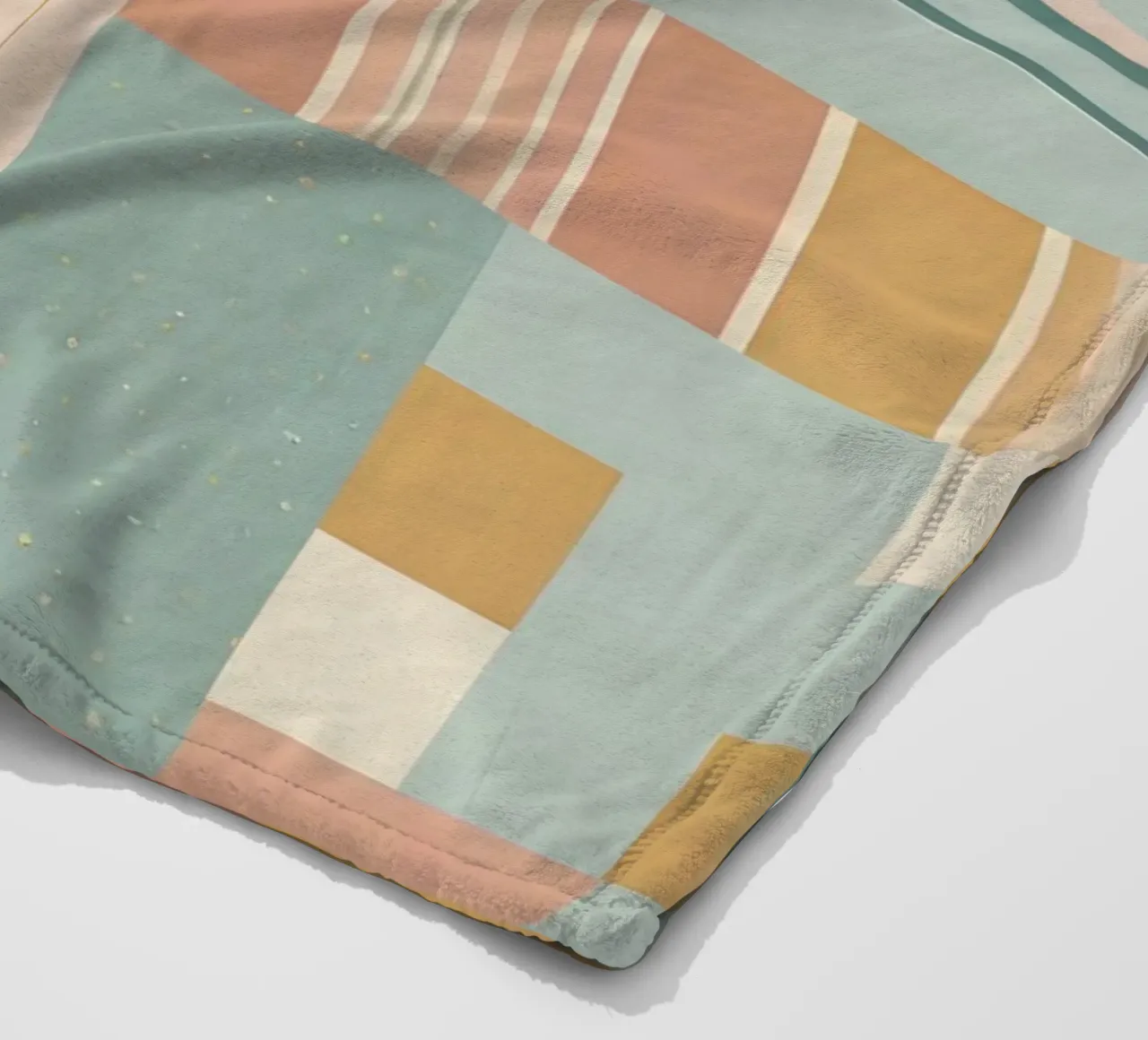 Abstract Pattern fleece blanket by Charnwood Prints