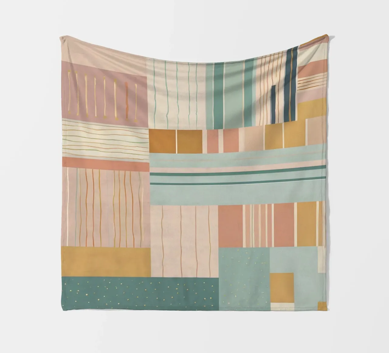 Abstract Pattern fleece blanket by Charnwood Prints