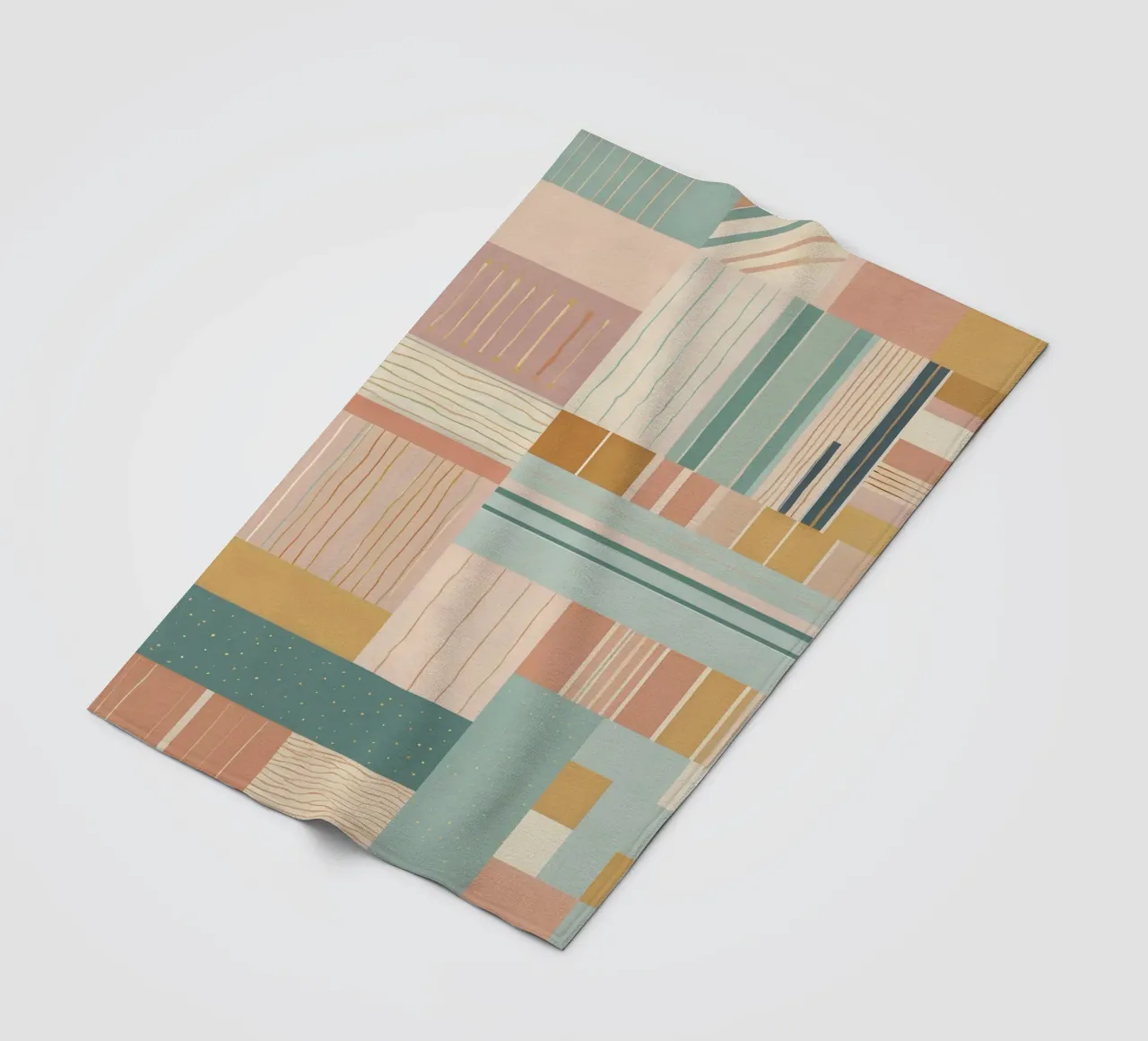 Abstract Pattern fleece blanket by Charnwood Prints