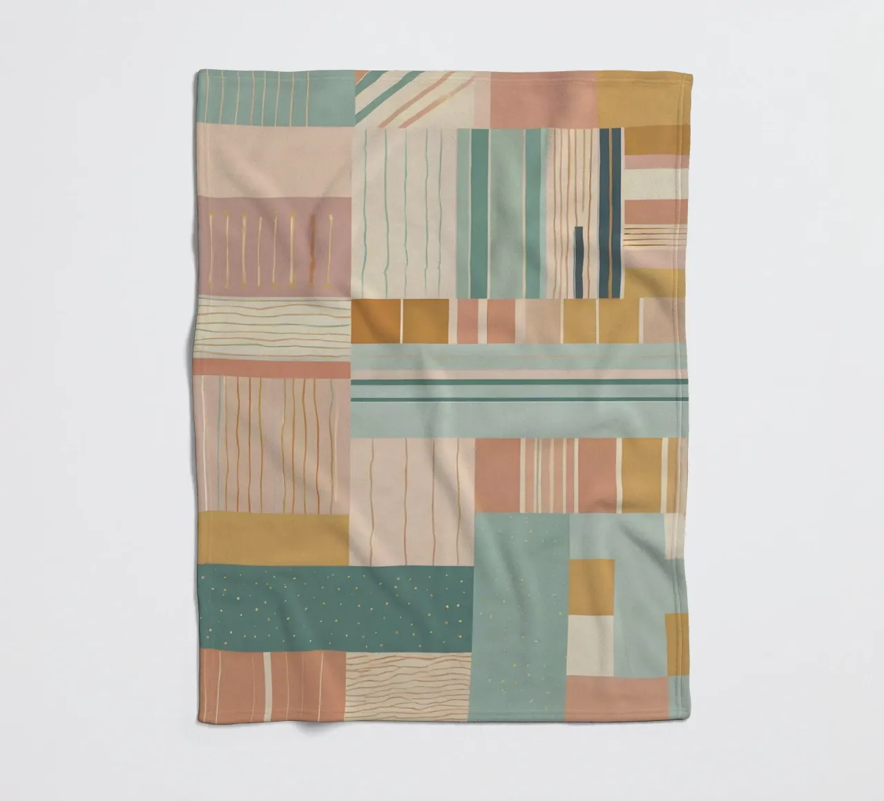 Abstract Pattern fleece blanket by Charnwood Prints