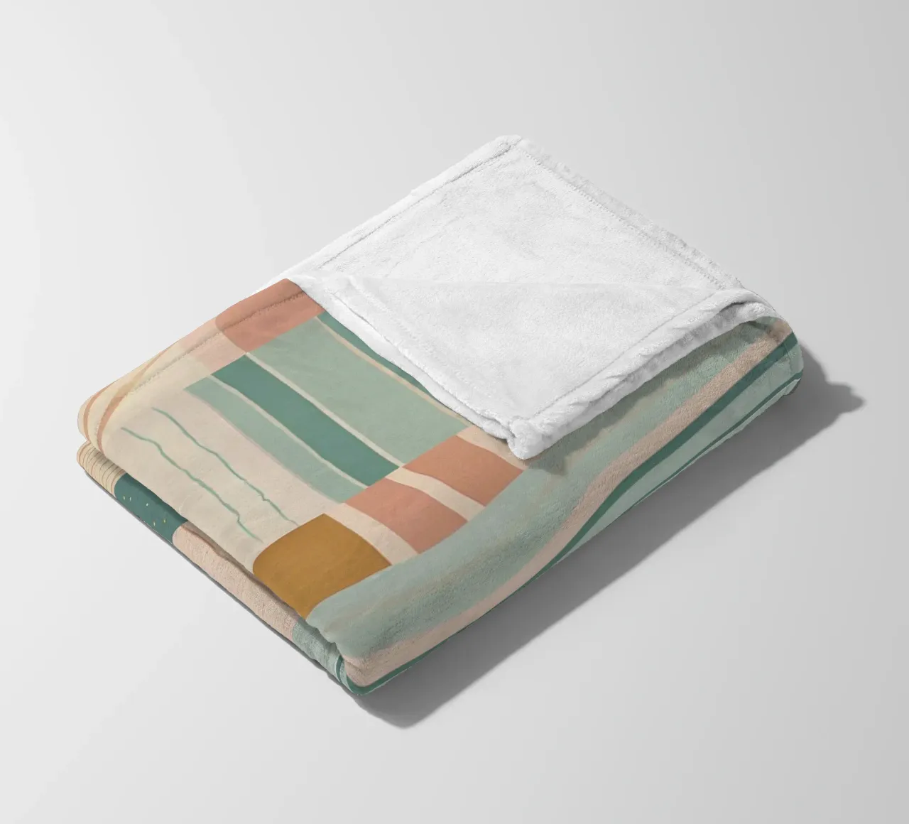 Abstract Pattern fleece blanket by Charnwood Prints