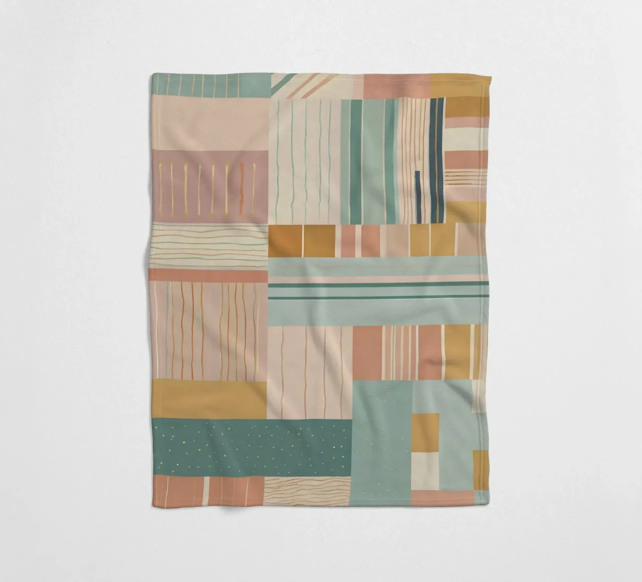 Abstract Pattern fleece blanket by Charnwood Prints