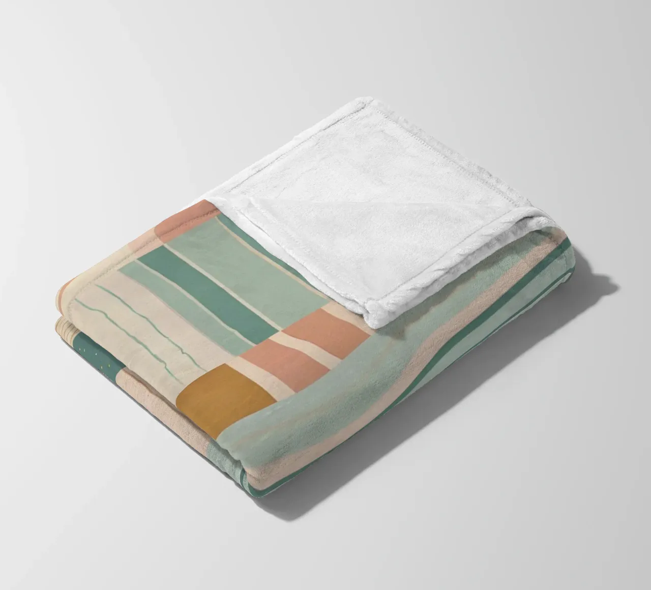 Abstract Pattern fleece blanket by Charnwood Prints