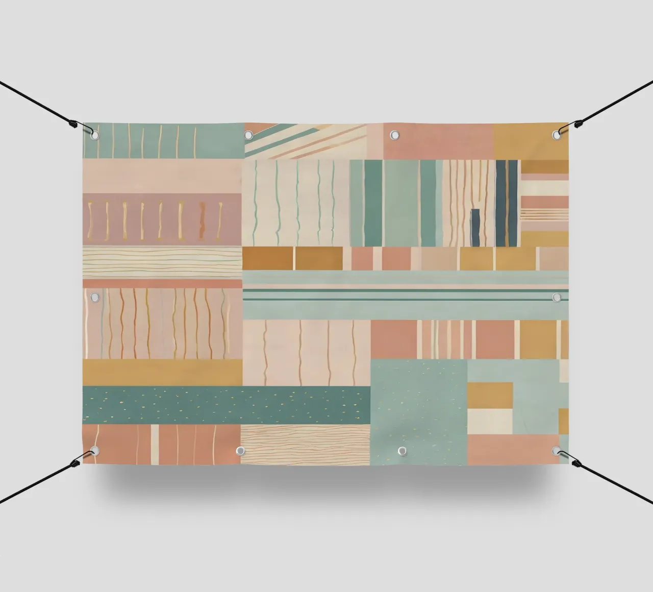 Modello astratto telo in pvc da Charnwood Prints