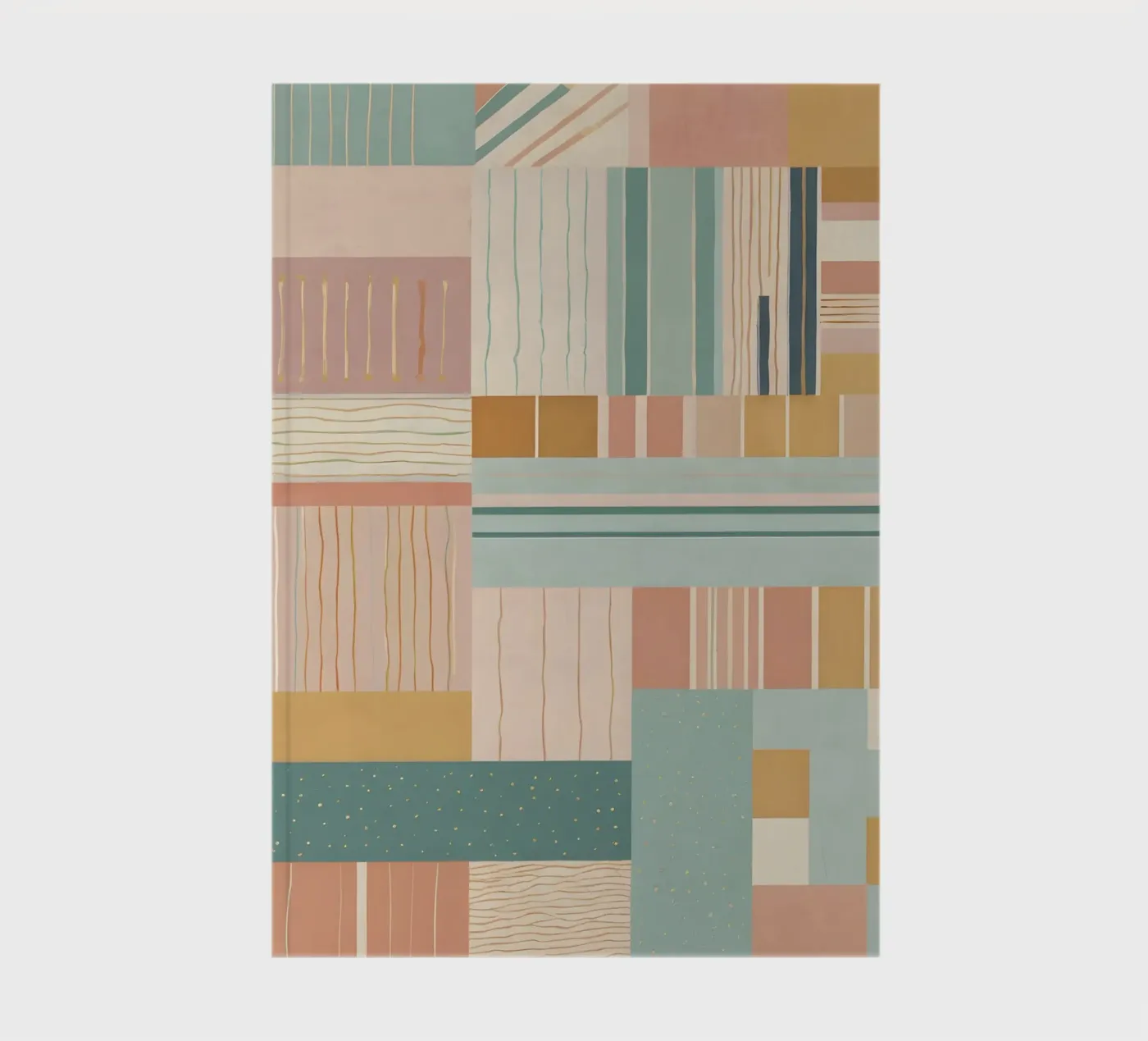 Abstract Pattern Notizbuch von Charnwood Prints