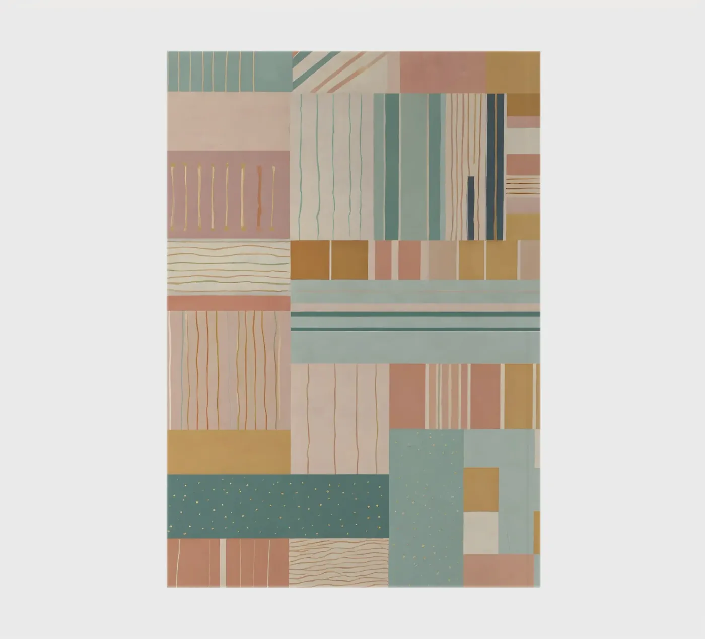 Abstract Pattern Notizbuch von Charnwood Prints