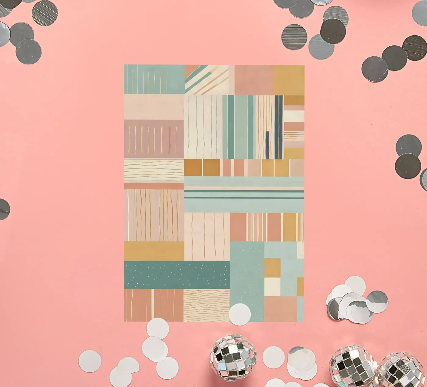 Abstract Pattern adesivo da Charnwood Prints