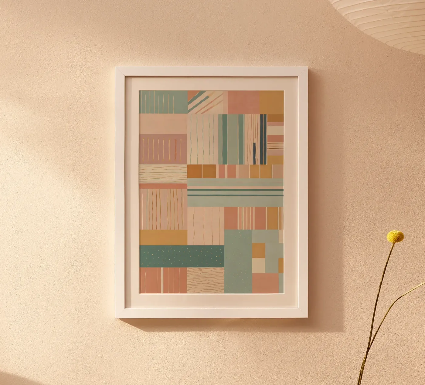 Motif abstrait poster de Charnwood Prints