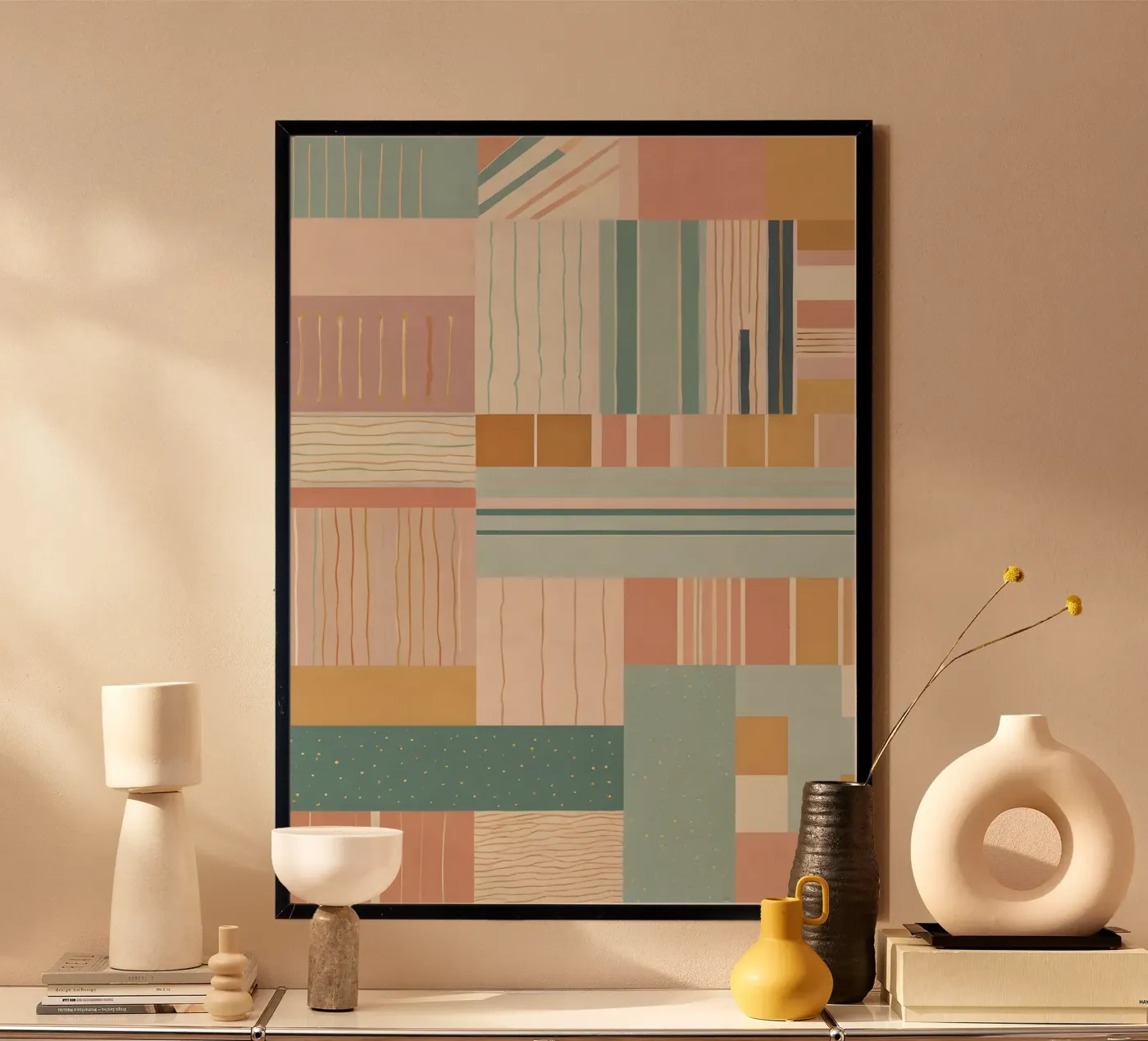 Motif abstrait poster de Charnwood Prints