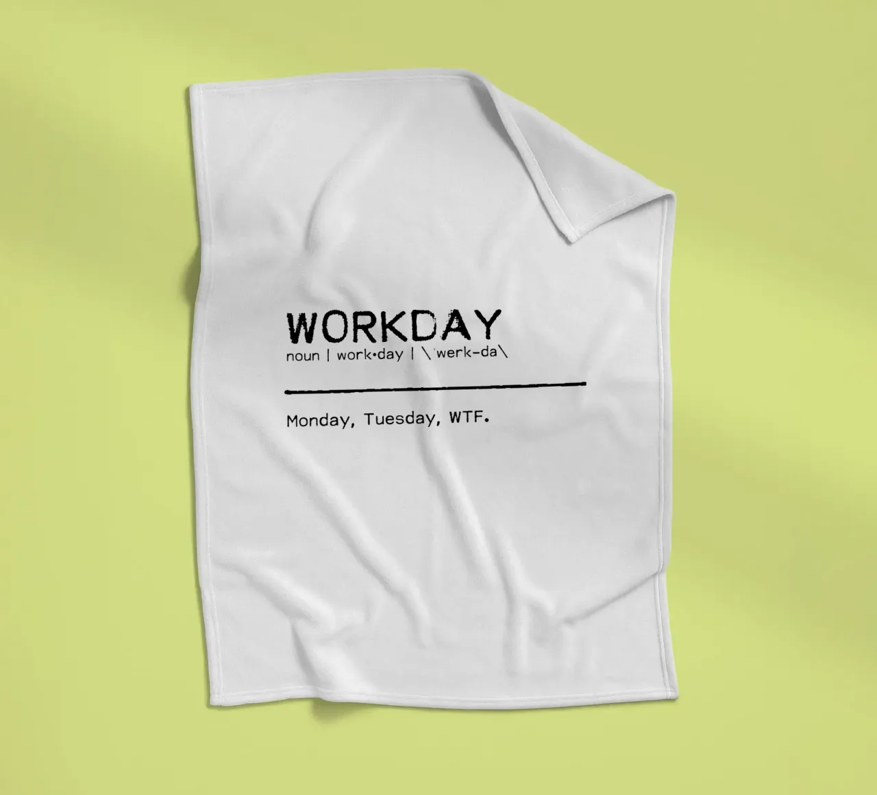 Definizione Preventivo - Workday coperta in pile da Orara Studio