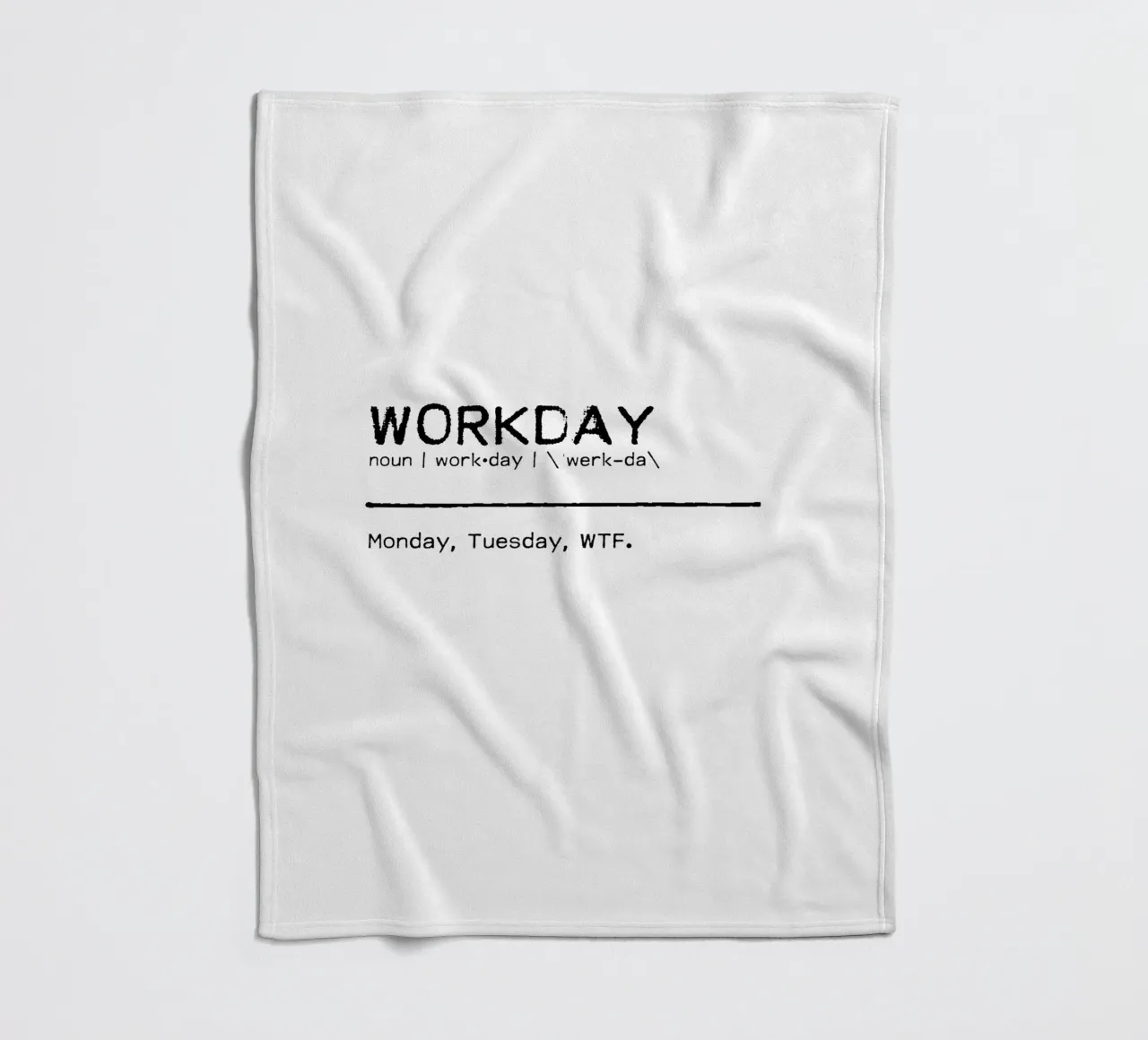 Definizione Preventivo - Workday coperta in pile da Orara Studio