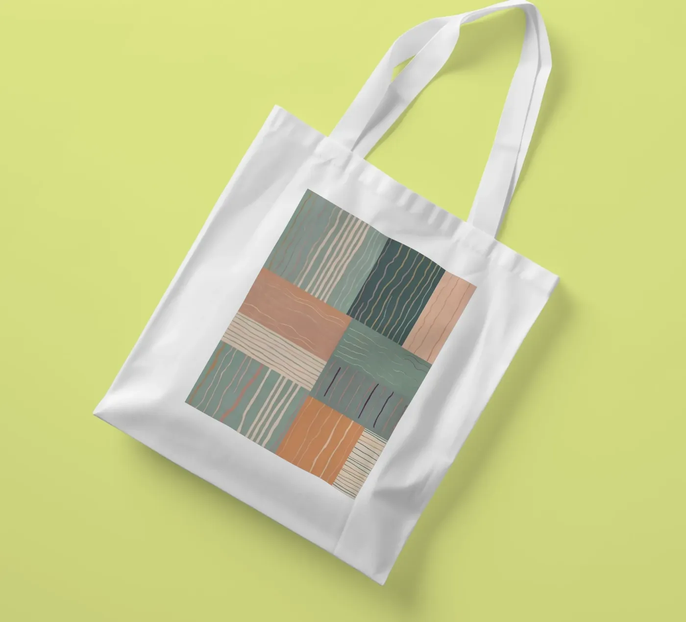 Abstract Pattern tote bag by Charnwood Prints