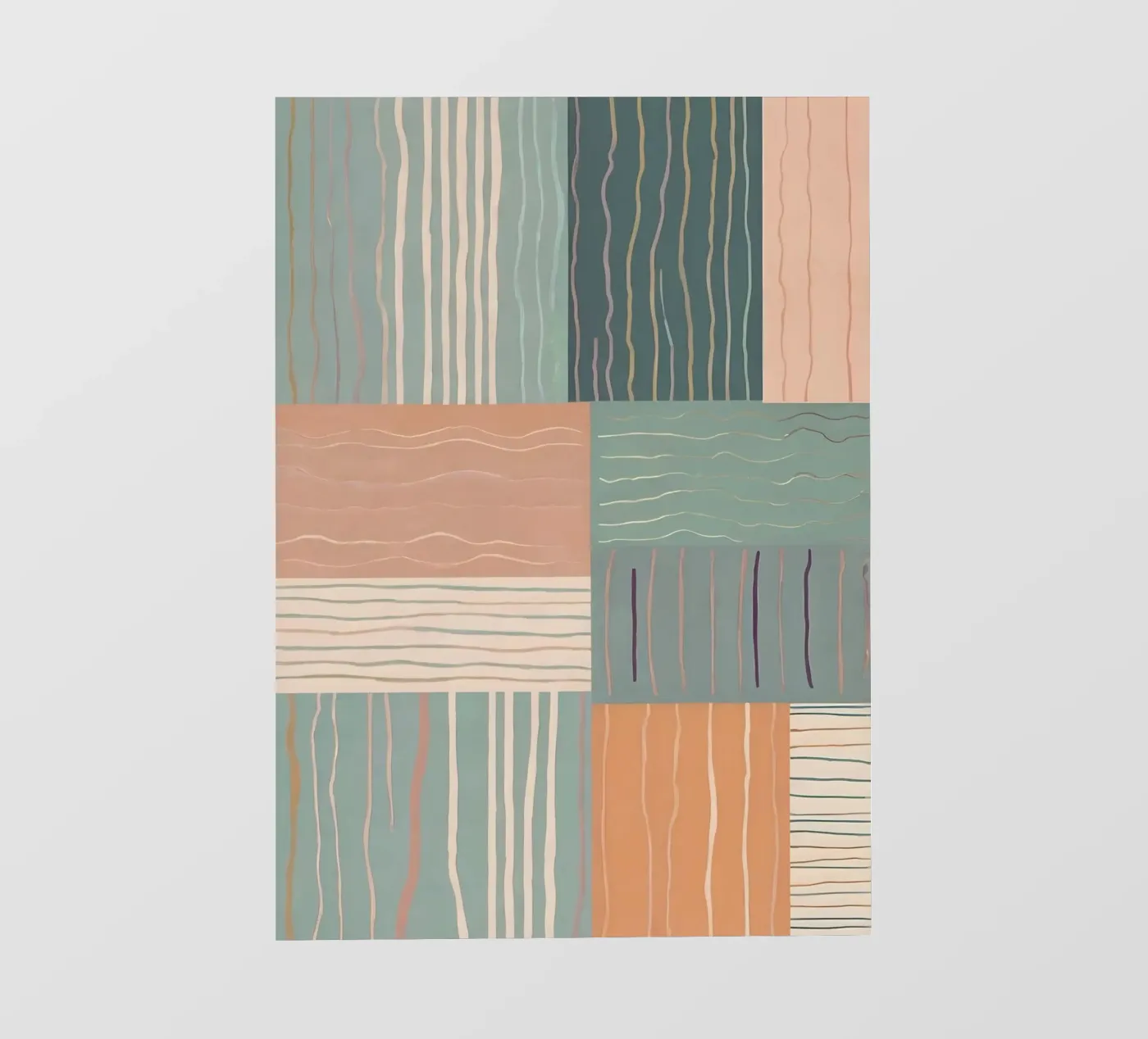 Abstract Pattern fotobehang van Charnwood Prints