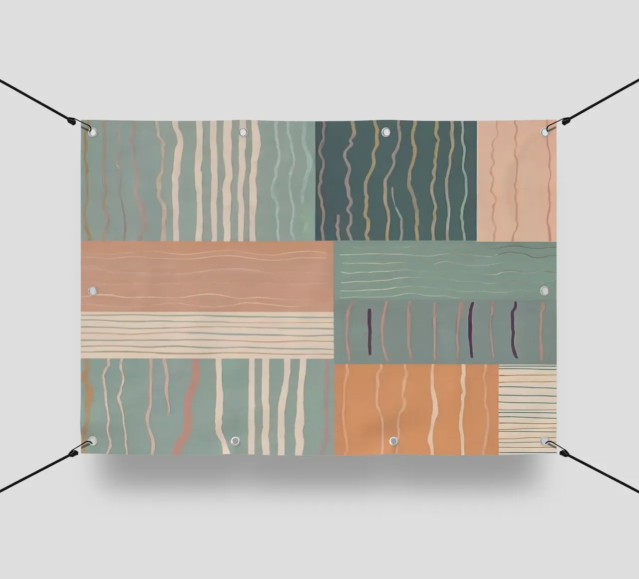 Abstract Pattern pvc cover by Charnwood Prints