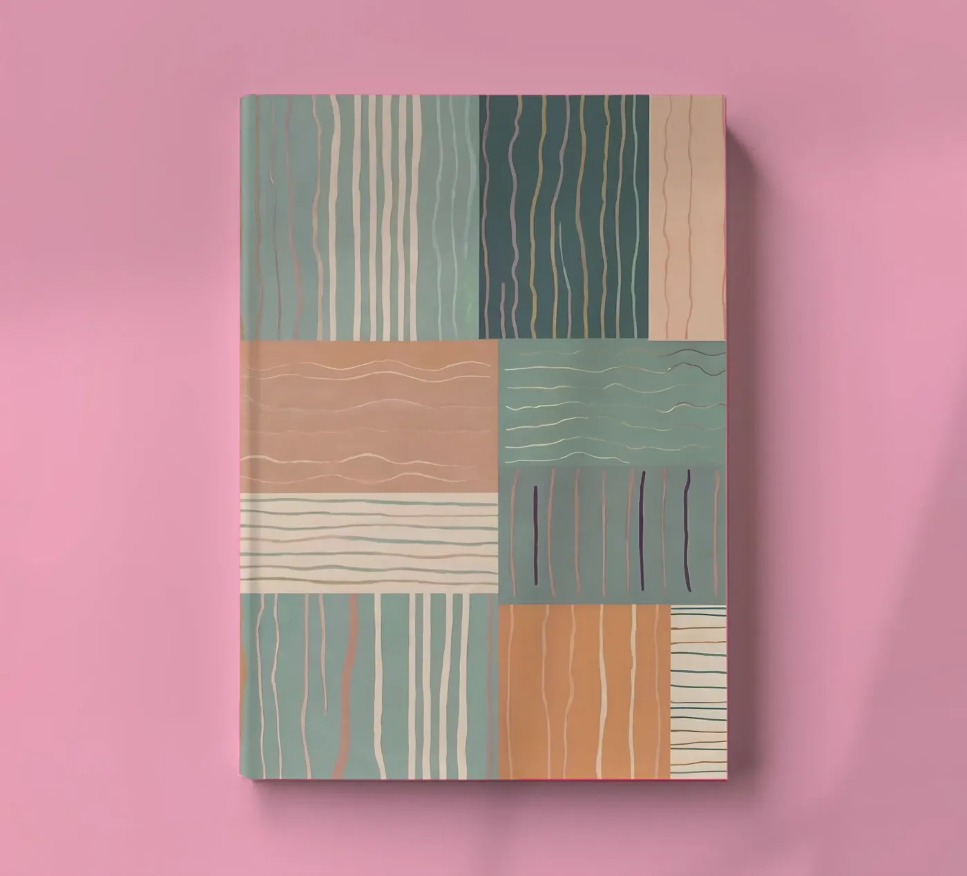 Abstract Pattern carnet de Charnwood Prints