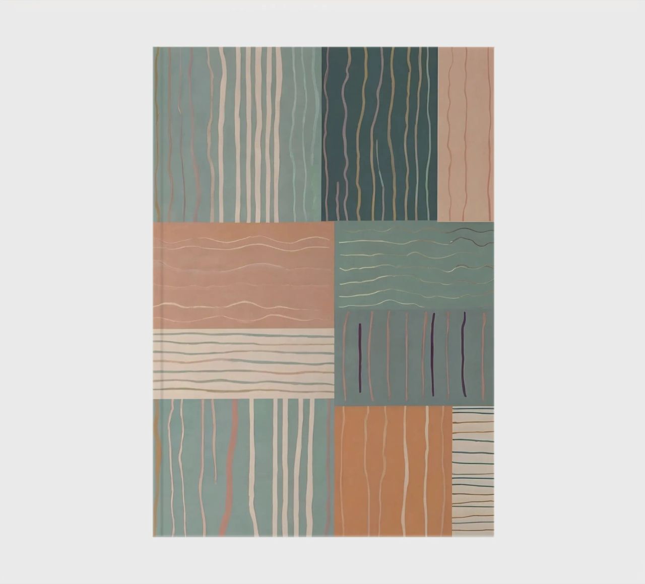 Abstract Pattern notebook by Charnwood Prints