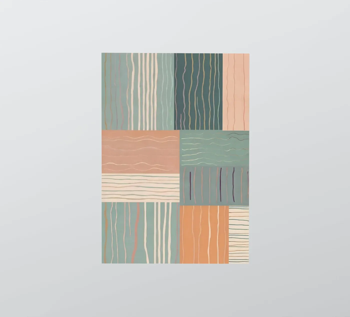 Modello astratto adesivo da Charnwood Prints