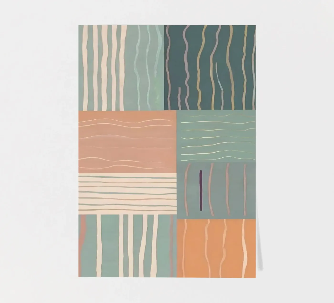 Abstract Pattern Stickerbogen von Charnwood Prints