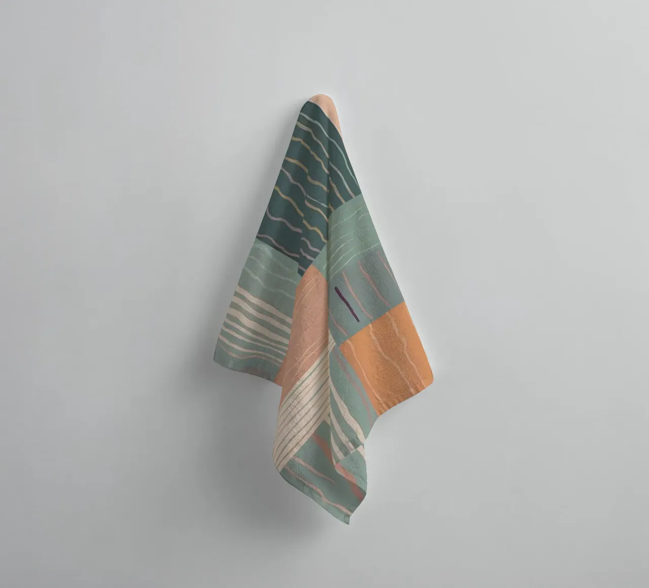 Abstraktes Muster Handtuch von Charnwood Prints