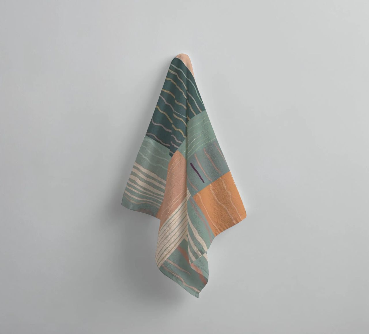 Abstraktes Muster Handtuch von Charnwood Prints
