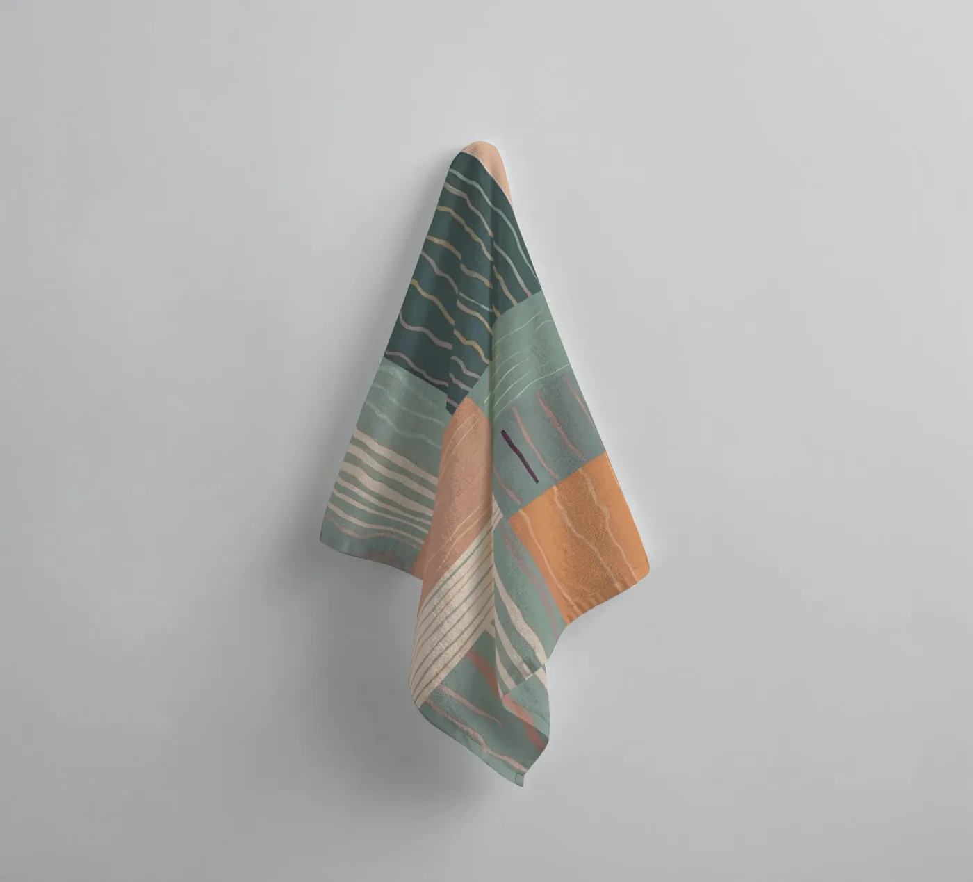 Abstract Pattern towel by Charnwood Prints