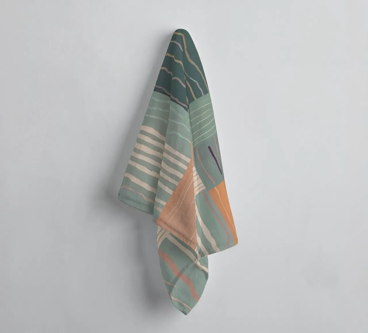 Abstraktes Muster Handtuch von Charnwood Prints