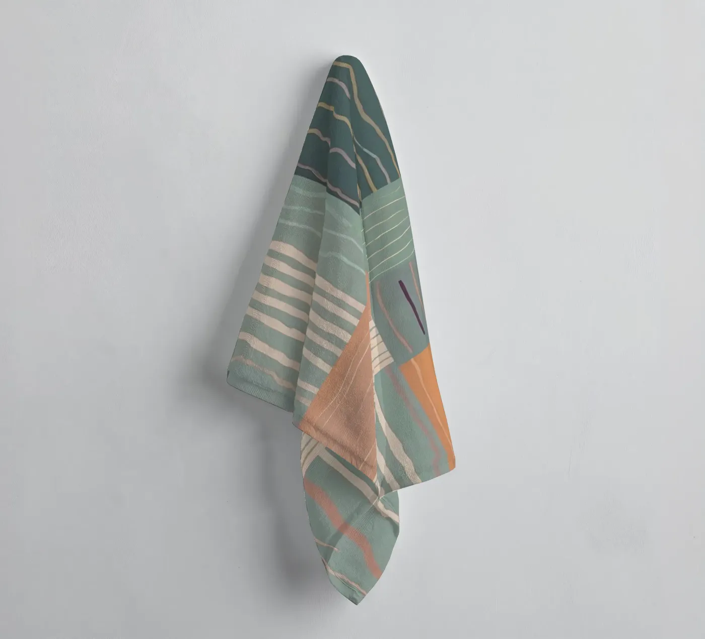 Abstraktes Muster Handtuch von Charnwood Prints