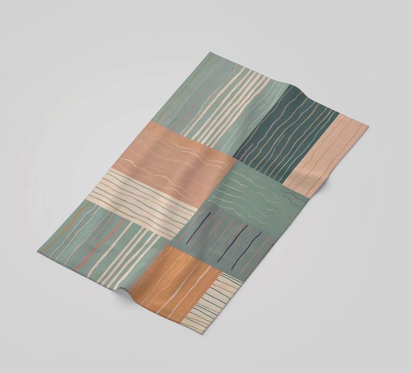 Abstract Pattern Strandtuch von Charnwood Prints