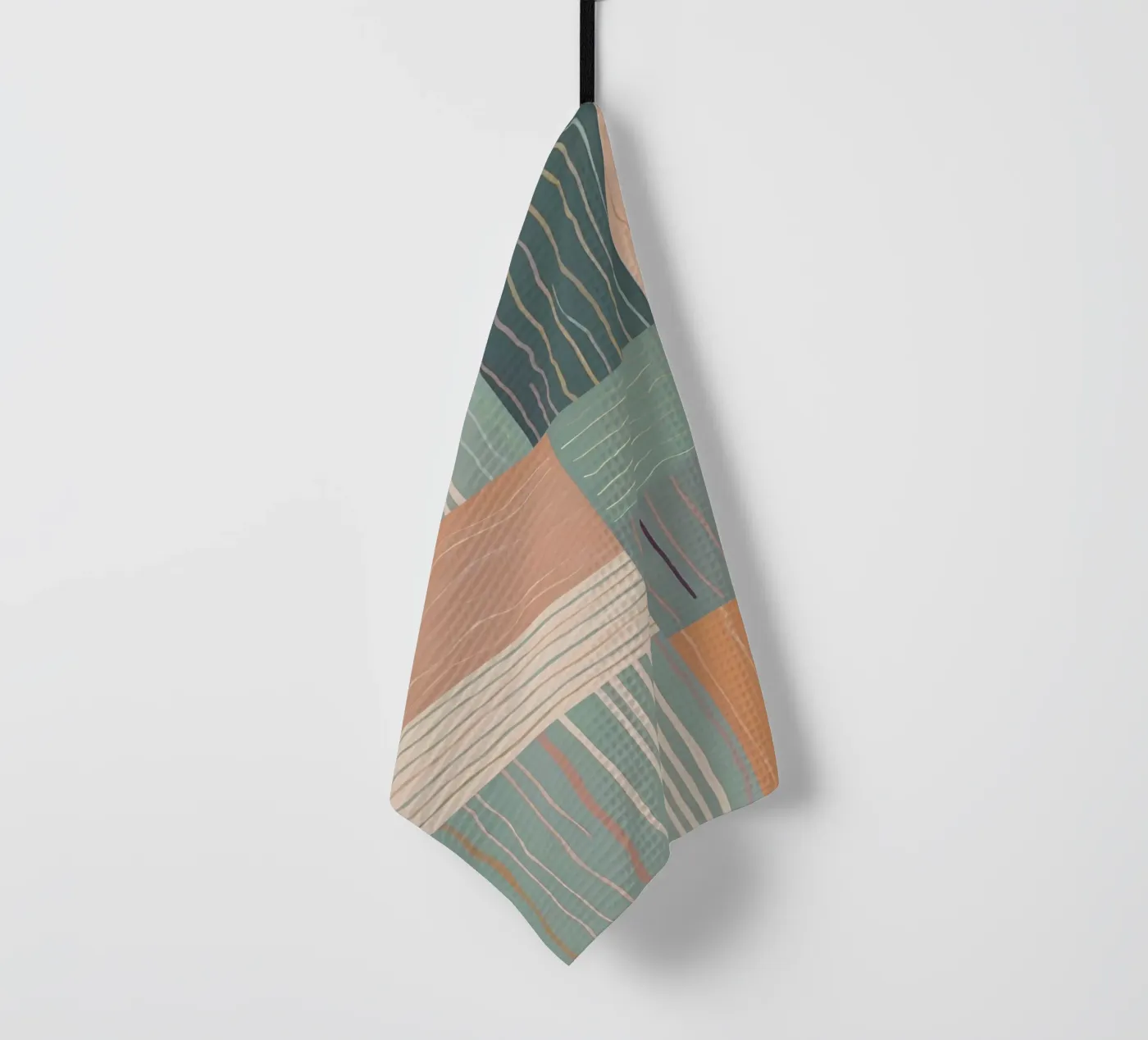 Abstract Pattern tea towel by Charnwood Prints